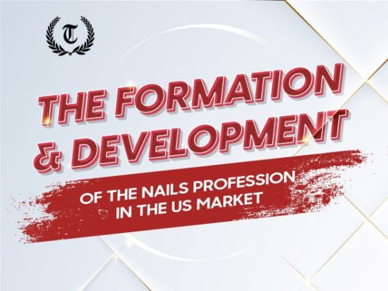 The emergence and growth of the nail profession in the US market.