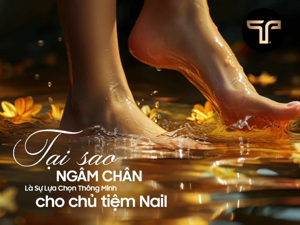 Tại sao ngâm chân là sự lựa chọn thông minh cho chủ tiệm Nail