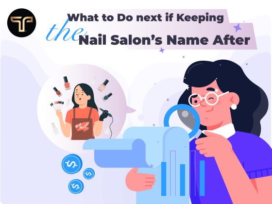 What to do next if you keep the Nail Salon's name after purchase?