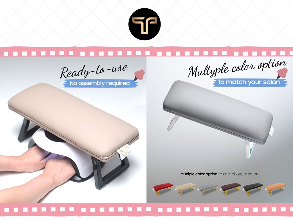 T-SPA Nail Table Armrest