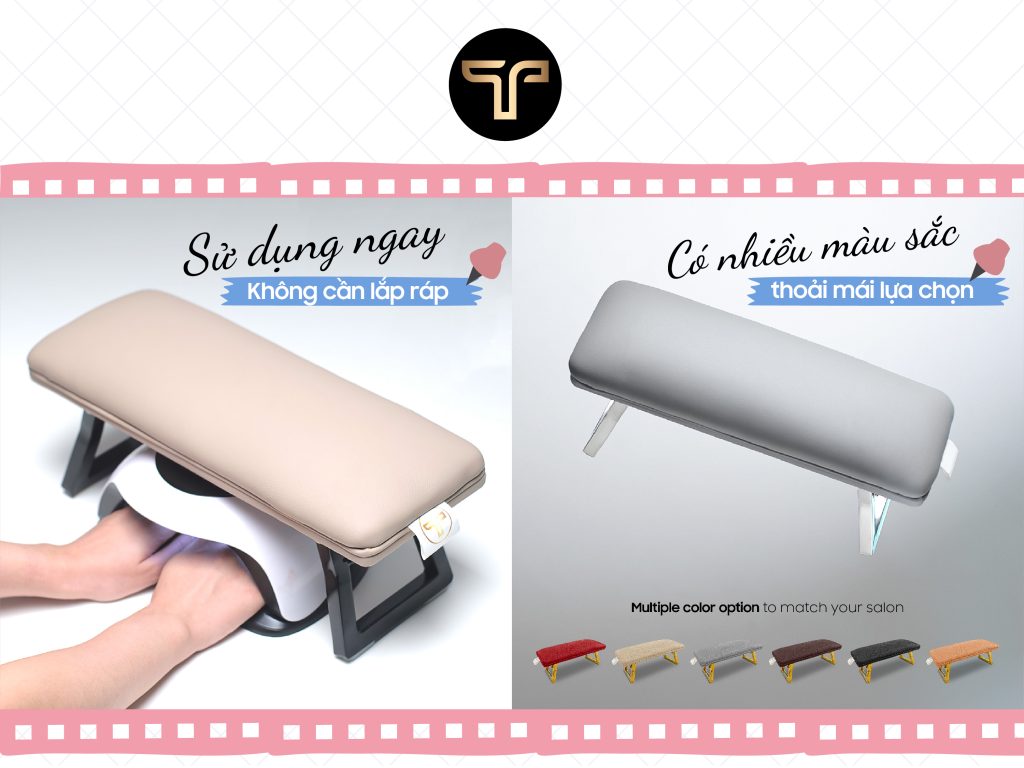 T-SPA Nail Table Armrest