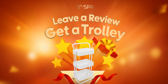 Leave a 5-Star Review – Get a Free Trolley from T-Spa