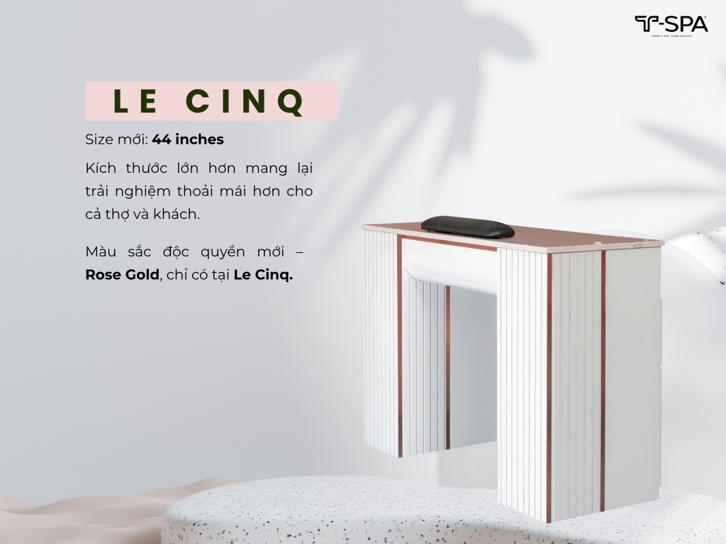 Top picks Le Cinq có màu mới - Rose Gold