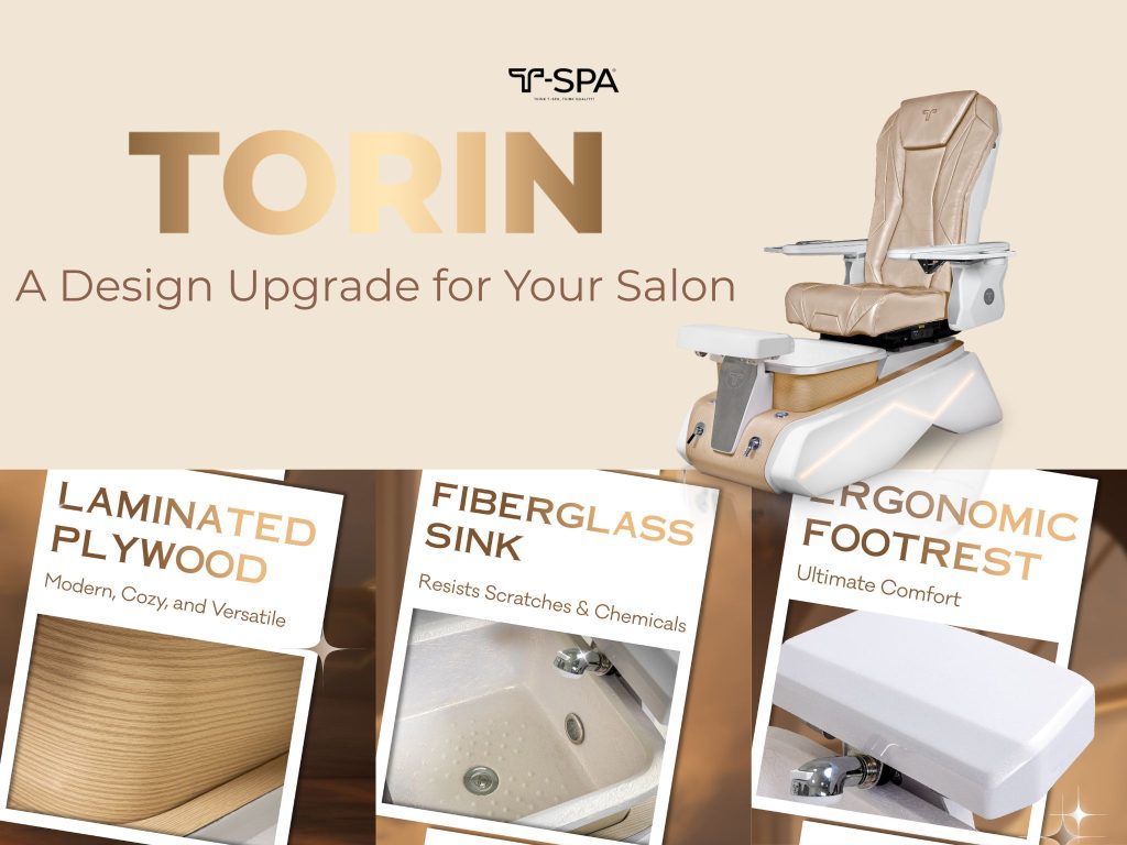 Upgrading Your Salon? Torin Pedicure Chair Is is the Perfect Match