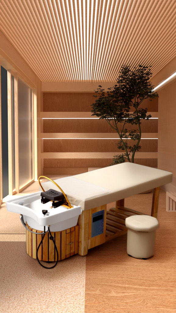 Wooden Head Spa | T-SPA