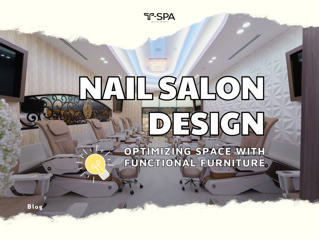 Nail Salon Design: Optimizing Space with Functional Furniture