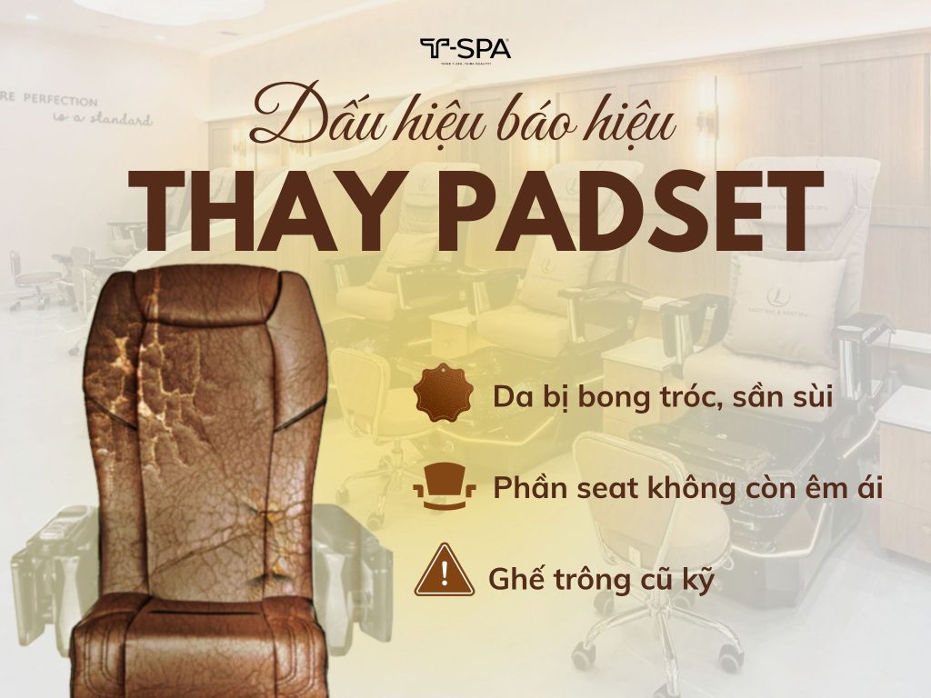 Thay Padset ngay khi xuất hiện dấu hiệu này 