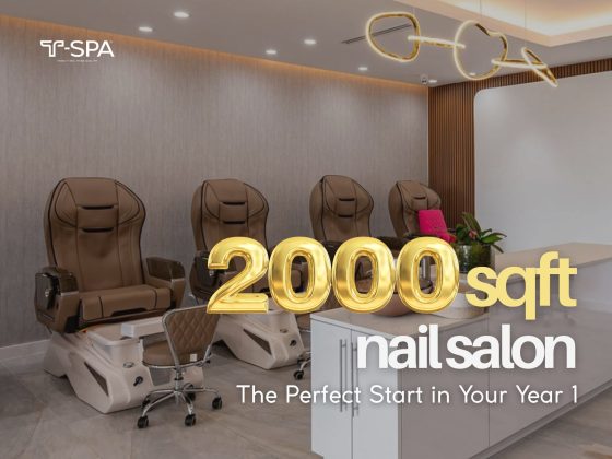 2000 Sqft Nail Salon: The Perfect Start in Your Year 1
