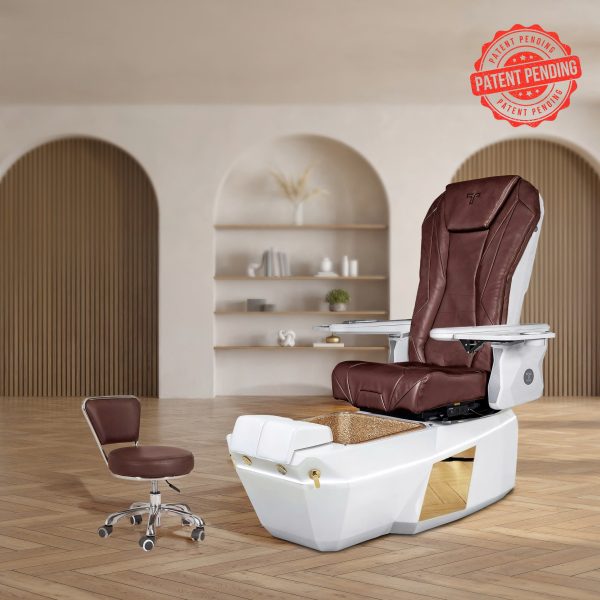 T-SPA  Successor Gold Pedicure Chair | Epoxy