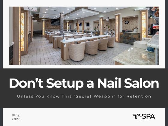 T-SPA Pedicure Chairs - The secret weapon for nail salon customer retention.