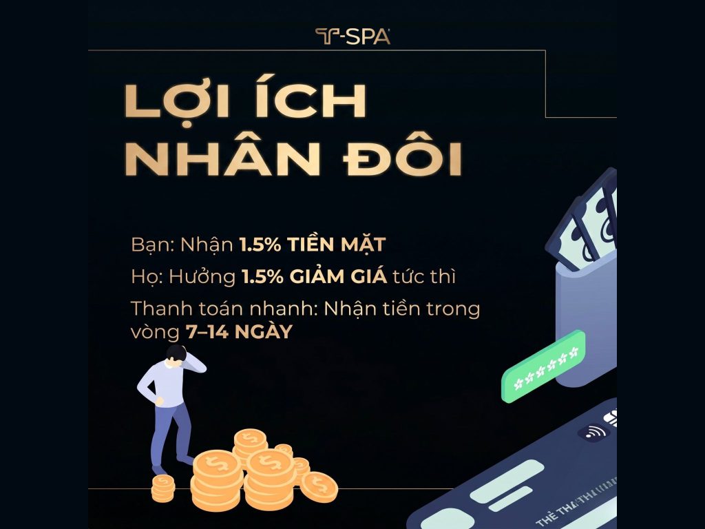 Lợi ích khi tham gia chương trình Referral T-SPA