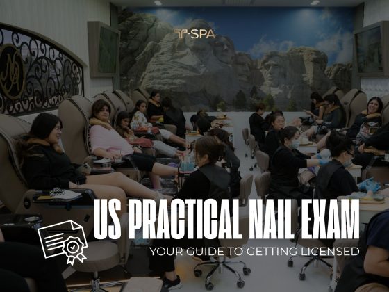 Detailed guide for the US Practical Nail Exam following State Board standards to obtain a professional nail license.