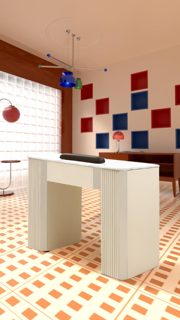 Bauhaus Vanilla Single Table