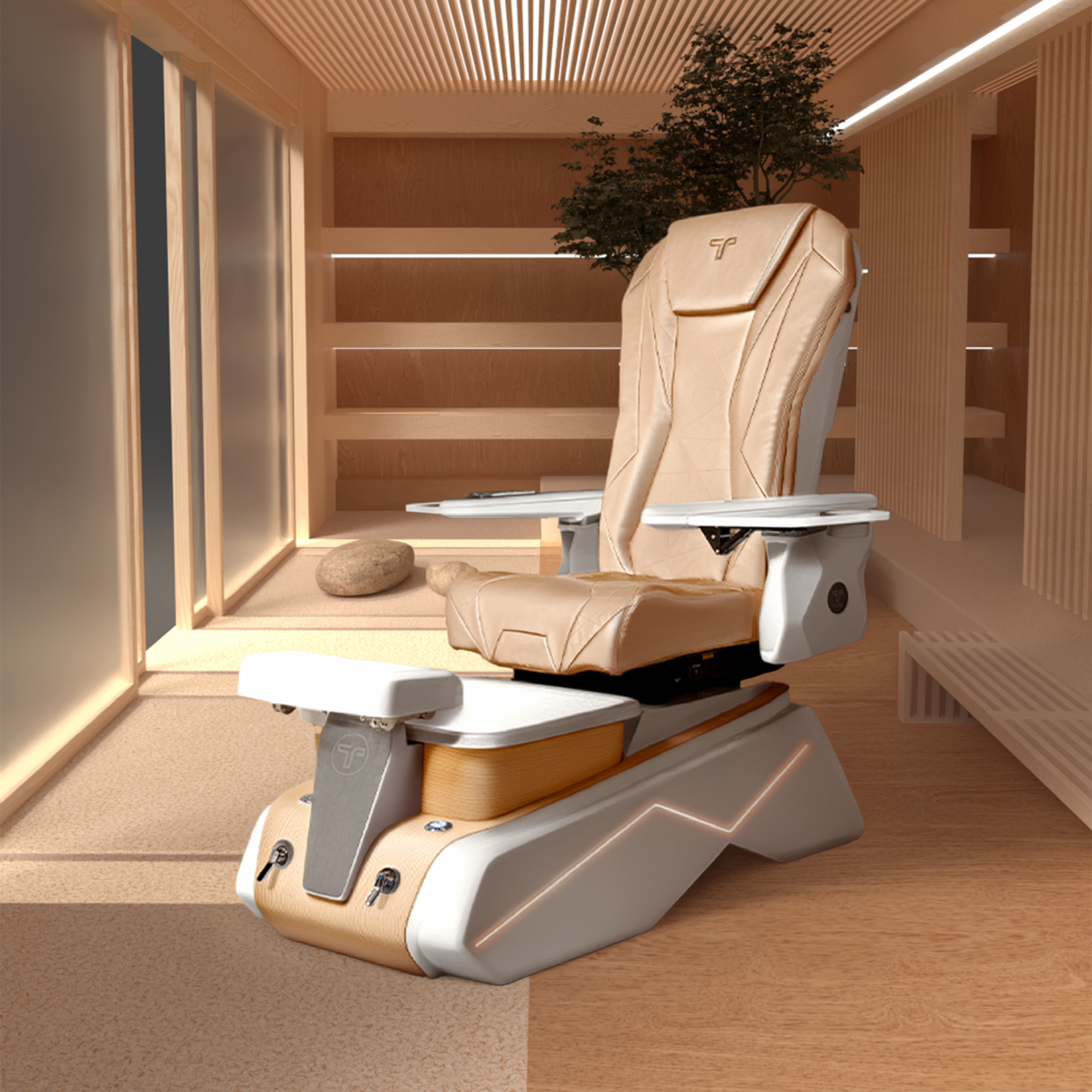 Japandi Torin Triump Pedicure Chair