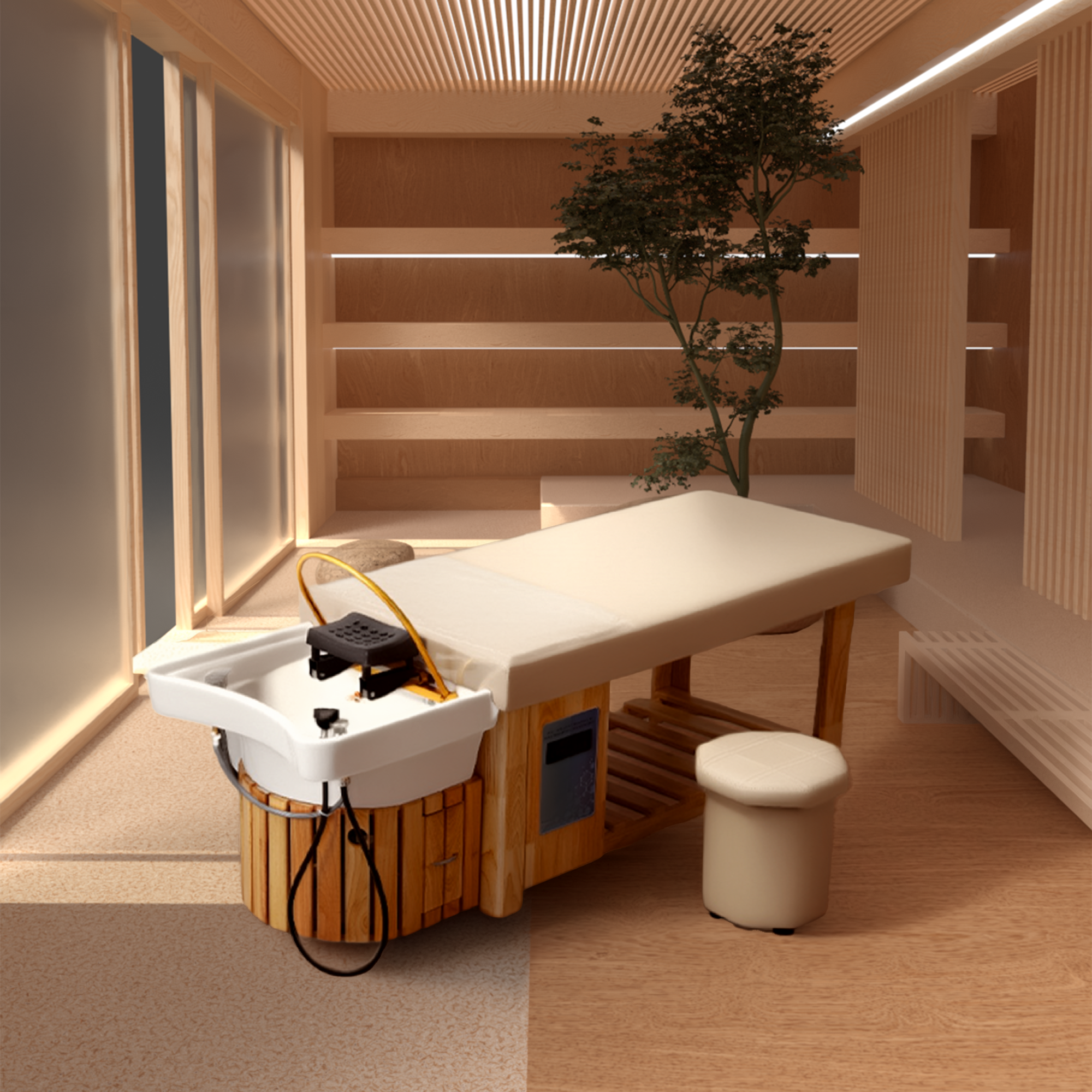 Japandi Wooden Head Spa Thumbnail