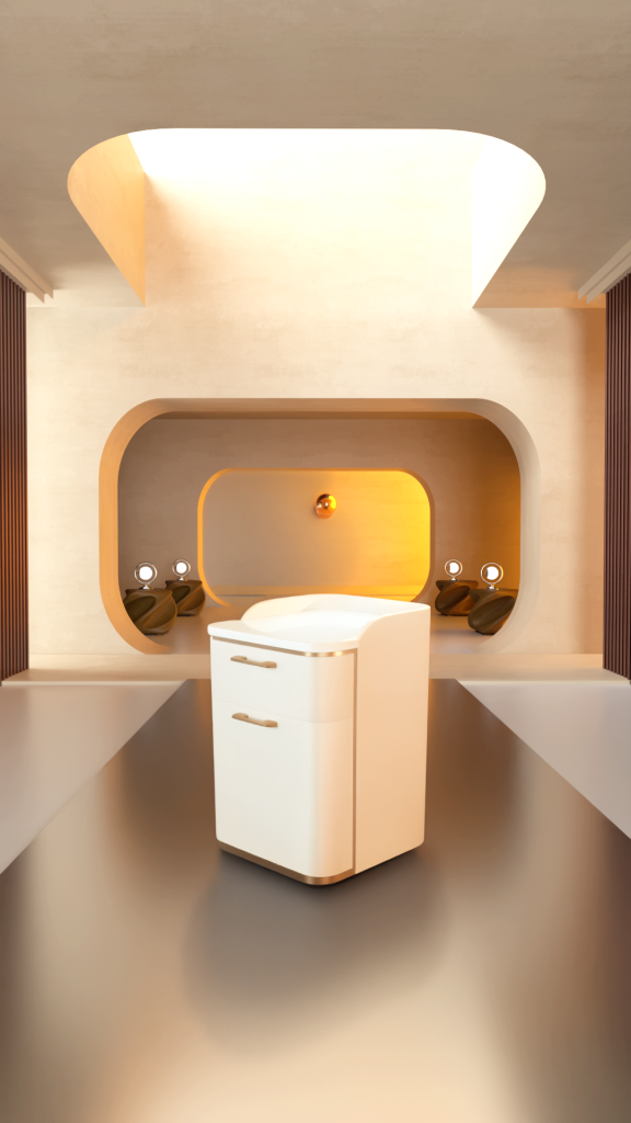 Modern Luxury Laucetta Pedicart