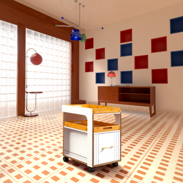 Bauhaus Le Cinq Pedicart Thumbnail