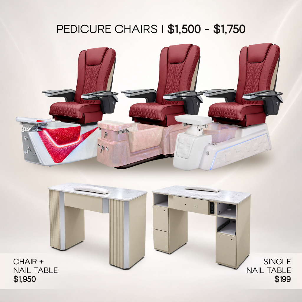 Pedicure chairs promotion