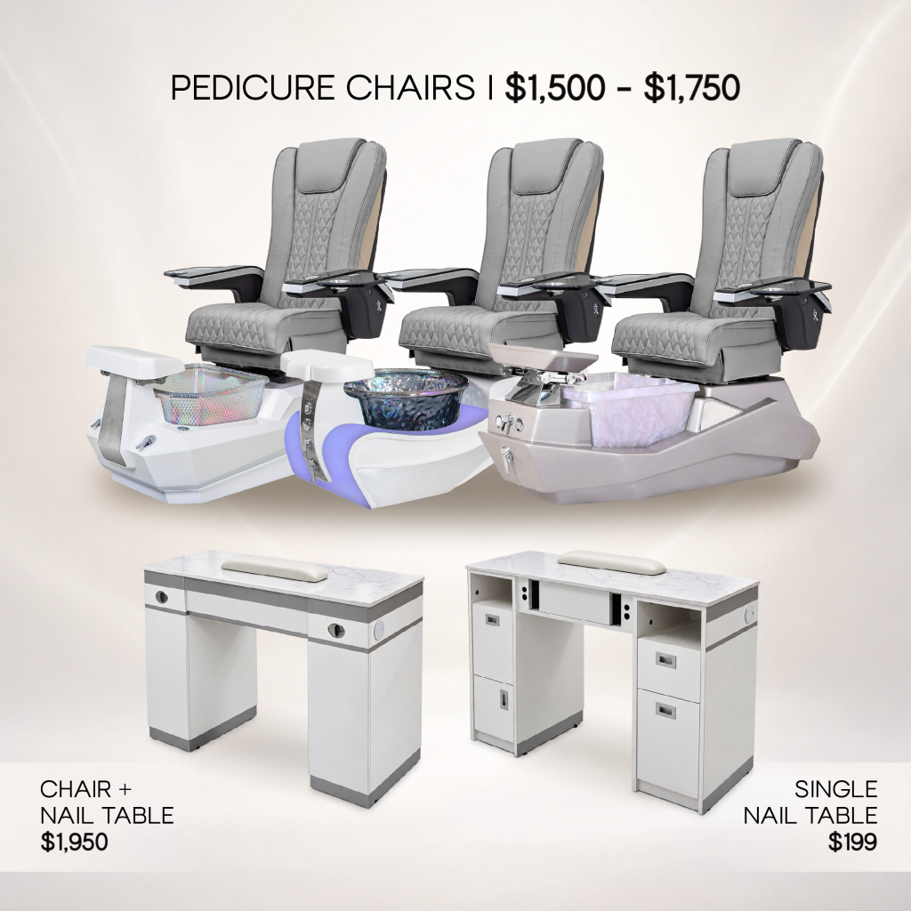 Pedicure chairs promotion