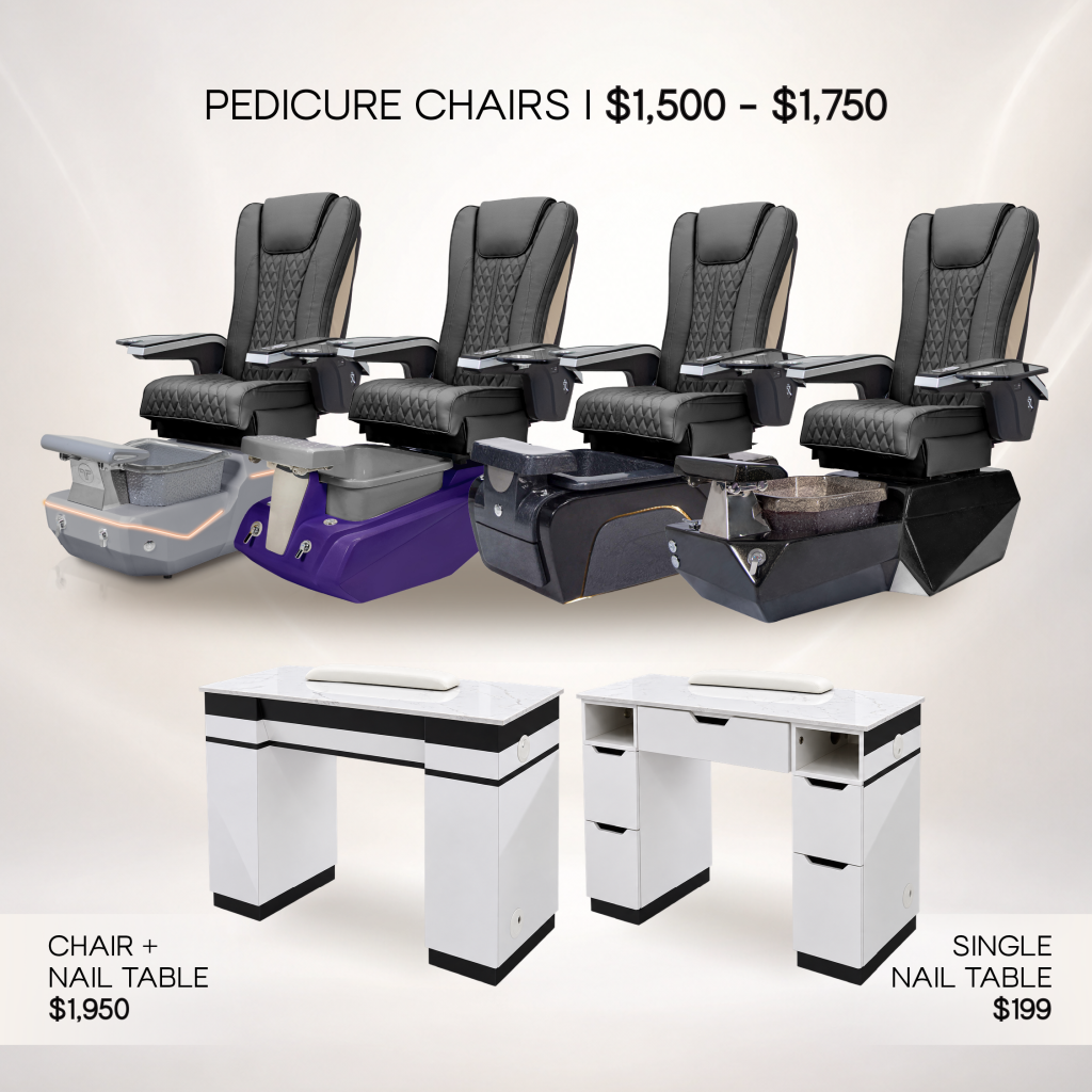 Pedicure chairs promotion