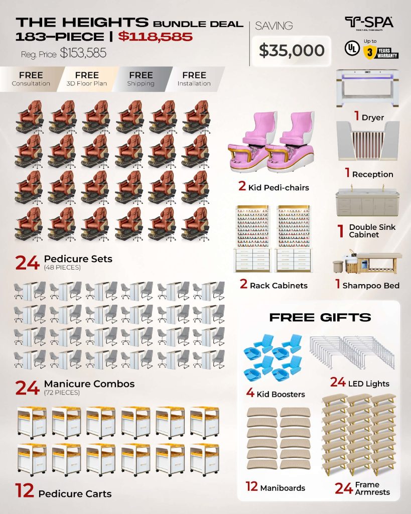 The Heights Bundle Deal 183-Piece